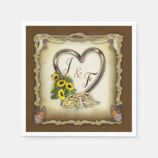 Party Napkins: Die Zeremonie der Bearbeitung Serviette (Vorderseite)