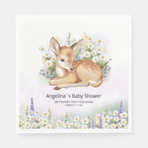 Party Napkins für die Babydusche mit bezauberndem Serviette