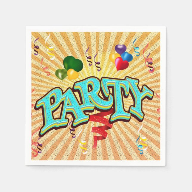 Party Napkins Serviette (Vorderseite)