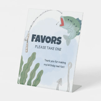 Party Napkins Sockelschild