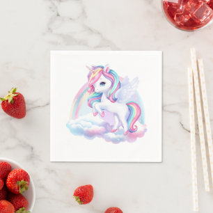 Party Napkins zu einer magischen Geburtstagsparty. Serviette