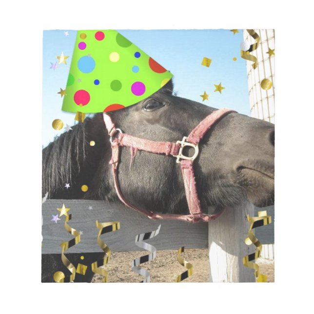 Party Notizblock (Vorderseite)