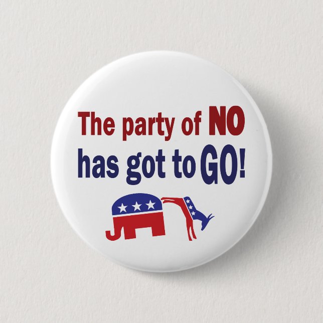 Party Nr. Button (Vorderseite)