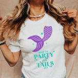 Party Our Tails Off Mermaid Bachelorette Party T-Shirt<br><div class="desc">This is a Party Our Tails Off Mermaid Bachelorette Party T-Shirt!</div>