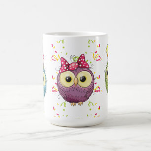 Party Owls Tasse