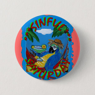 Party Papageien Button