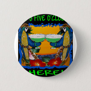 Party-Papageien Button