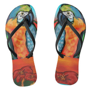 Party Papageien Flip Flops