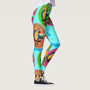 Party Papageien Leggings