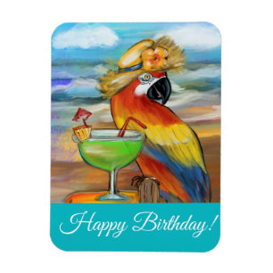 Party Papageien Magnet