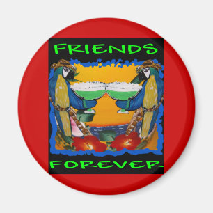 Party Papageien Magnet