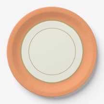 Party Papier China-Look Plate geritten