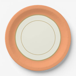 Party Papier China-Look Plate geritten Pappteller