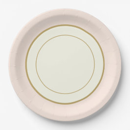 Party Papier China-Look Plate geritten Pappteller