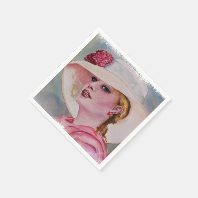 PARTY-PAPIER NAPKINS SERVIETTE (Ecke)