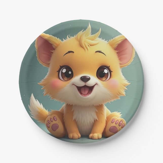 Party Pappteller (Vorderseite)