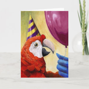 Party Parrot Geburtstagskarte Karte