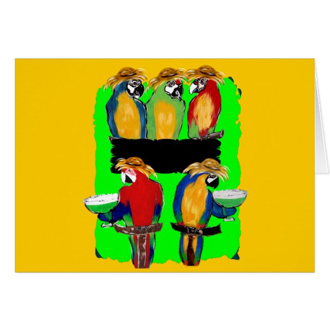 PARTY PARROTS (Vorderseite (Horizontal))
