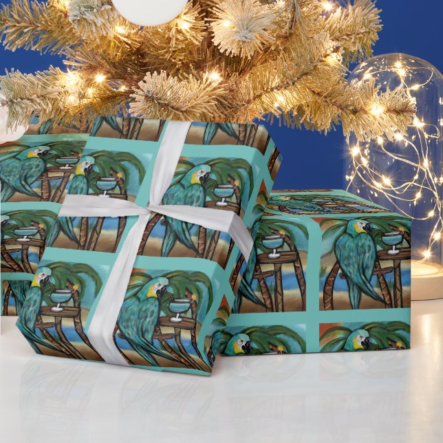 Party Parrots Geschenkpapier (Feiertage)