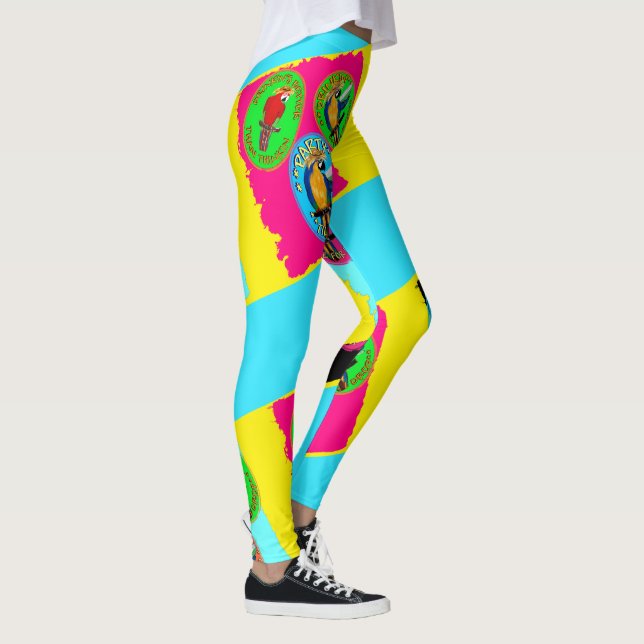 Party Parrots Leggings (Rechts)