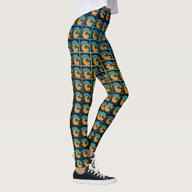Party Parrots Leggings (Rechts)