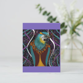 PARTY PARROTS POSTKARTE