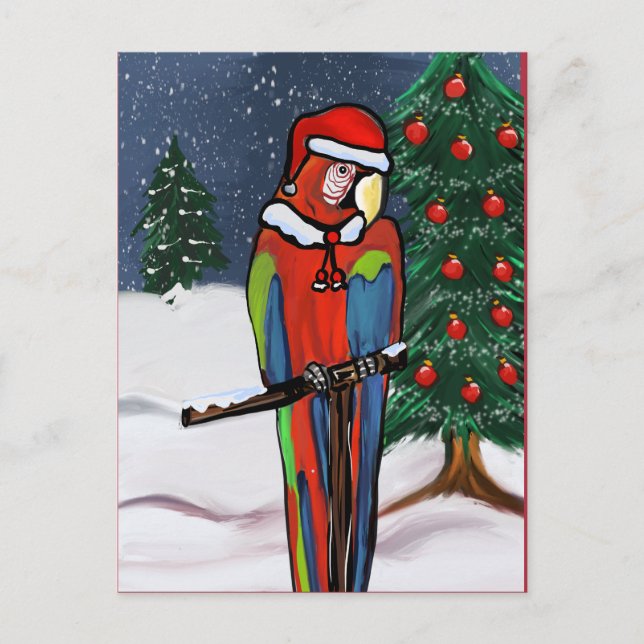 PARTY PARROTS POSTKARTE (Vorderseite)