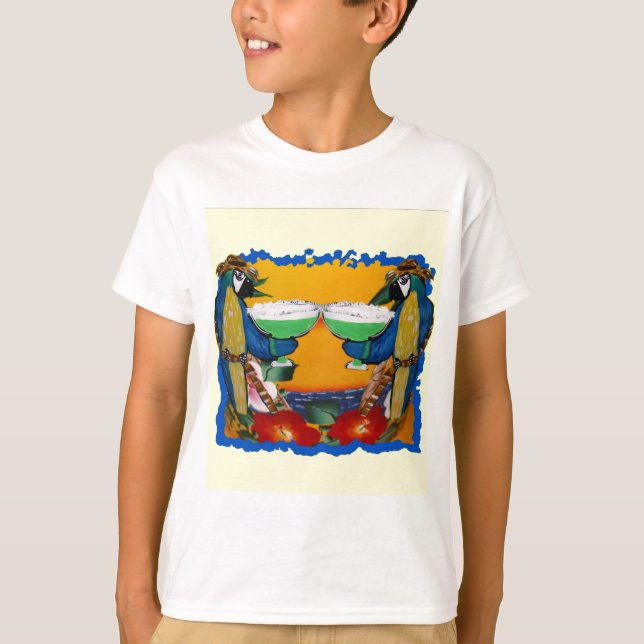 Party Parrots T-Shirt (Vorderseite)