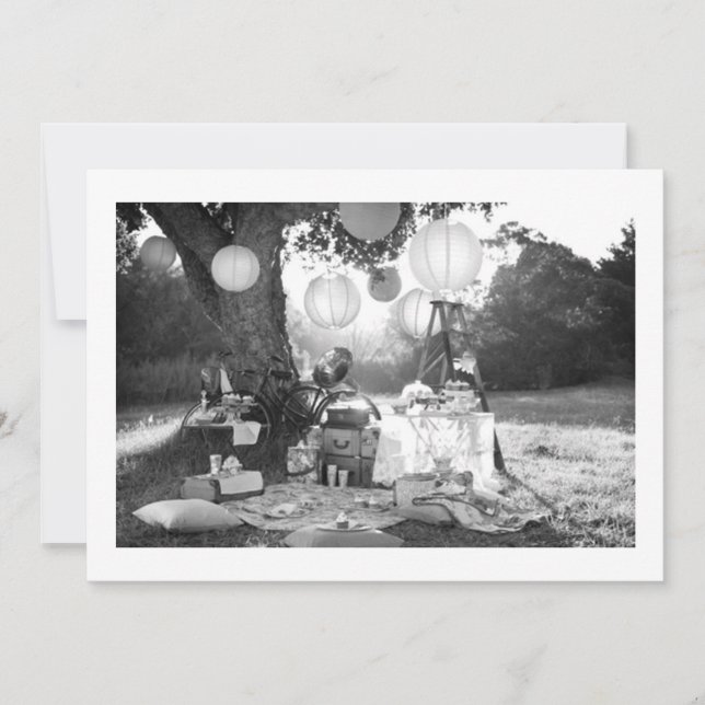 PARTY-PARTY-AUSSENEINLAGE EINLADUNG (Vorderseite)