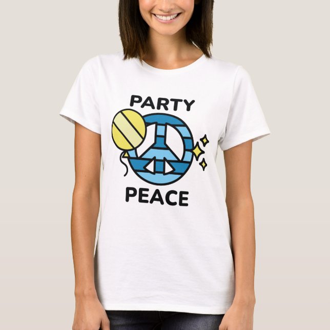 Party Peace T-Shirt (Vorderseite)