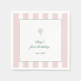 Party Pink Golf Party Napkins Serviette