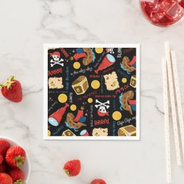 Party Pirate Napkins Serviette