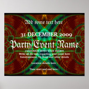 Party Plakat #010 Poster