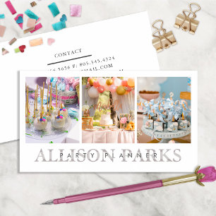 Party-Planer/sonstige Visitenkarte