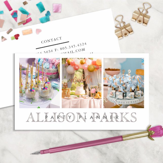 Party-Planer/sonstige Visitenkarte (Von Creator hochgeladen)