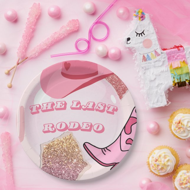 Party Plate Bachelorette Pappteller (Party)