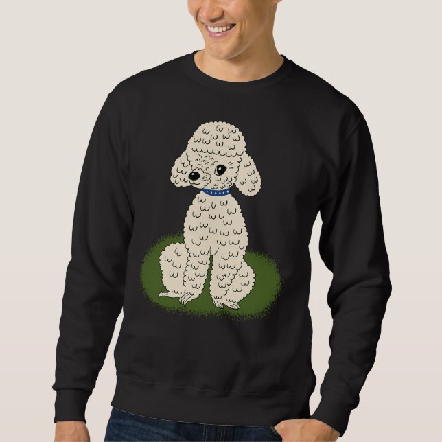 Party Poodle Sweatshirt (Vorderseite)