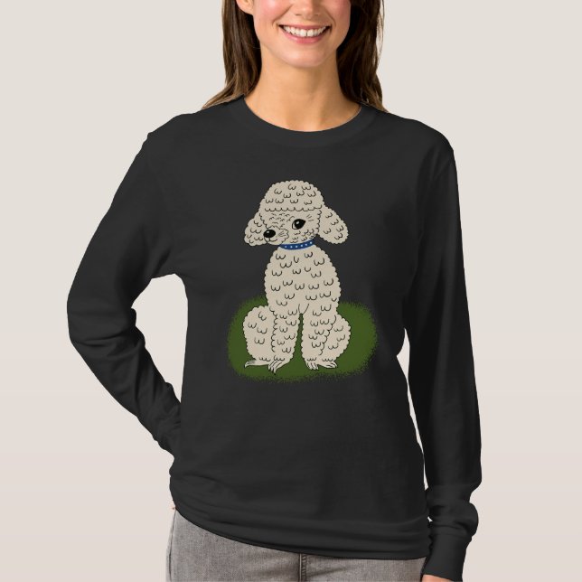 Party Poodle T-Shirt (Vorderseite)
