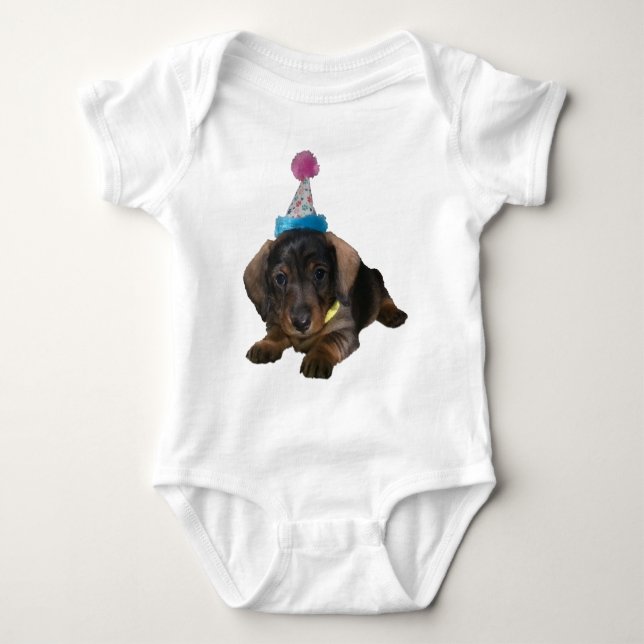Party Pooper Baby Strampler (Vorderseite)