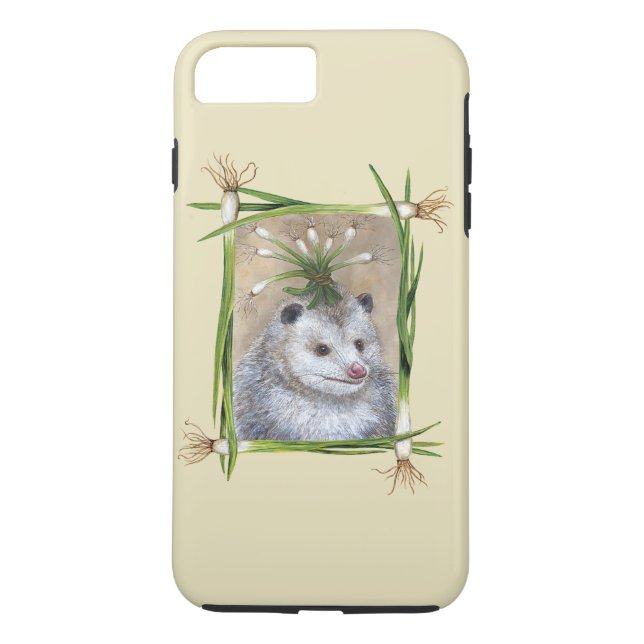 Party Possum an der Grenze zu Scallion Case-Mate iPhone Hülle (Rückseite)