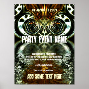 Party Poster #009 Plakat