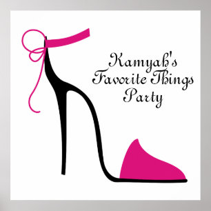 Party-Poster mit hoher Spitze Poster