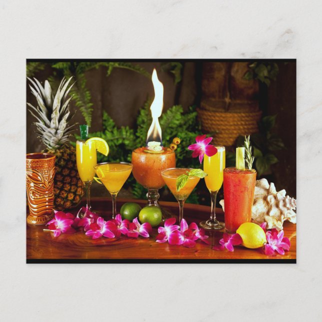 Party Postkarte (Vorderseite)