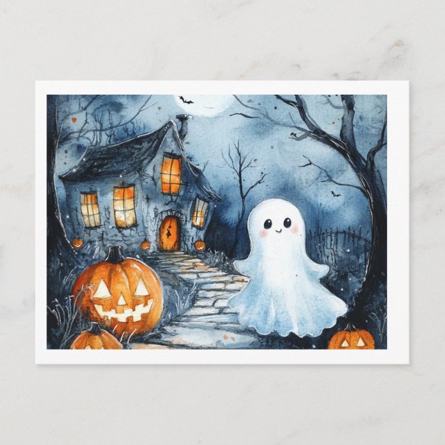 Party-Postkarte Ankündigungspostkarte (Vorderseite)