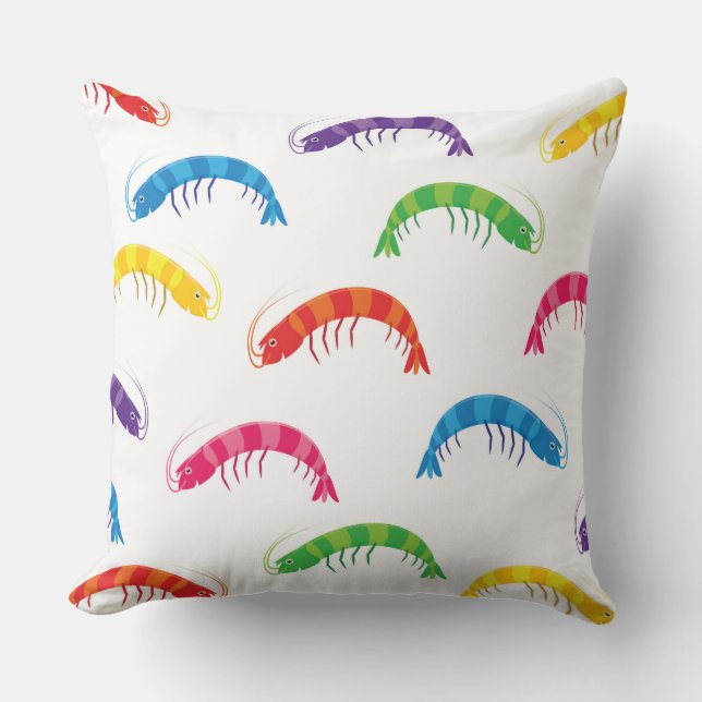 Party Prawns Kissen (Vorderseite)