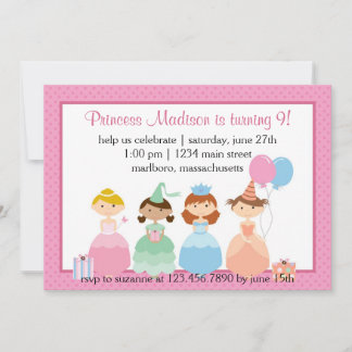 Party Princess Einladung