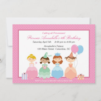 Party Princess Einladung