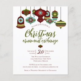 Party Retro Bauble für den Ornamentenaustausch