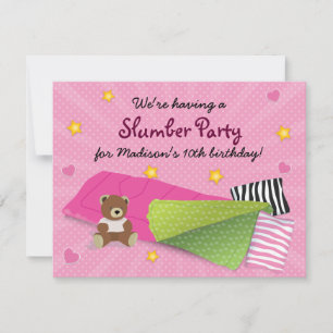 Party rosa einladung