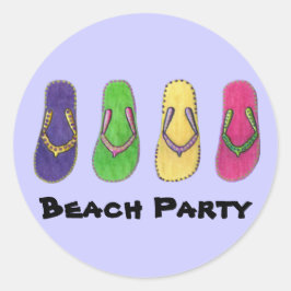 Party Sandals Stickers